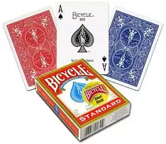 Bicycle Rider Standard Magic Short kortos (Raudonos)