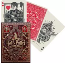 Theory11 Harry Potter Gryffindor Raudonos žaidimo kortos
