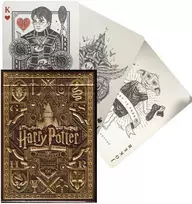 Theory11 Harry Potter Hufflepuff Geltonos žaidimo kortos