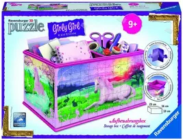 Ravensburger dėlionė/dėžė "3D Puzzle Storage Box" Unicorn