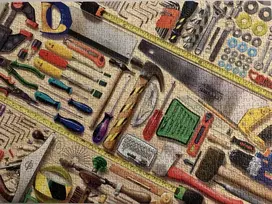 Puzzle 1000 Hardware - RAVENSBURGER dėlionė