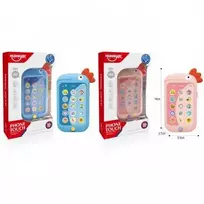 Vaikiškas telefonas Huanger Dinozauras (Rožinė)
