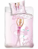 Dvipusis patalynės komplektas BARBIE BALLERINA, 140x200 cm