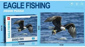 Dėlionė Jigsaw Puzzle Eagle Fishing, 1000 det
