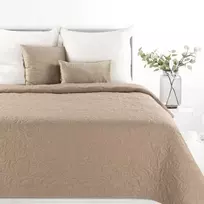 Eurofirany CHON / LINAS / 4 / BEIGE 220X240 BEIGE Lovatiesė Lovatiesė