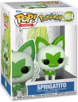 FUNKO POP! Vinilinė figūrėlė: Pokemonai - Sprigatito, 9 cm