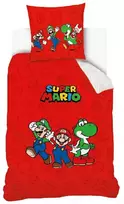 Dvipusis patalynės komplektas SUPER MARIO, 140x200 cm