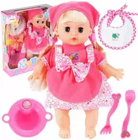 Malplay Šviesiaplaukė lėlė Ania su šukuojamais plaukais ir priedais, 30 cm
