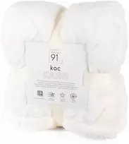 Eurofirany Antklodė lovatiesė 150x200 Caro kreminė su mikropluoštu D91