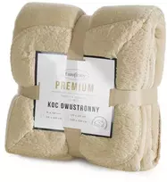 Eurofirany Euro užuolaidos BLANKET/TEDY/BEIGE 70X160 BEIGE