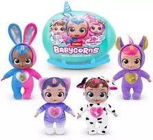 BABYCORNS lėlė su aksesuarais Magical Rainbocorn Babies, 1 serija, asort., 92108