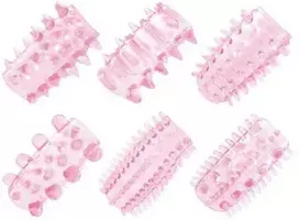 Toyz4Lovers Rinkinys 6 varpos rankovės su smeigtukais stimuliuoja