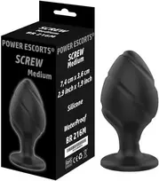 Power Escorts Screw Plug silikoninė terpė