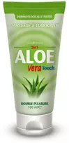 Lube4Lovers 2in1 drėkinamasis gelis alavijo sekso masažui 100ml