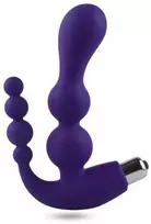 Toyz4Lovers Dvipusis vibratorius makšties analiniai kamuoliukai g taškas 15cm