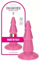 Toyz4Lovers Rožinė Dildo- Anal Italian cock 5'' Rožinė