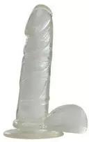 Real Rapture Gel varpos dildo venos sėklidės siurbtukas seksas 16cm