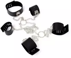 Toyz4Lovers Rinkinys bdsm bondage petnešos antrankiai rankos kojos