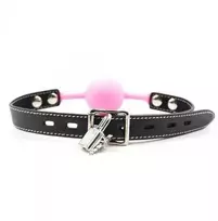 Toyz4Lovers Padlocked gag, apvalus sferinis bdsm sex