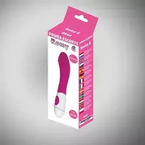 Power Escorts Romy g pink 20 cm silikoninis vibruojantis 10 greičių