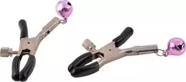 Power Escorts Reguliuojami spenelių spaustukai su bdsm varpeliais