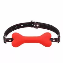 Power Escorts Bone gag raudona