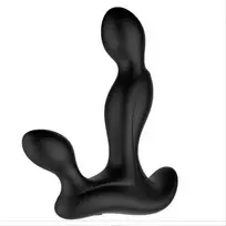 Power Escorts Prostate Twister Įkraunamas Prostatos Stimuliatorius Juodas