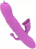 B Series Lyla B serijos Lyla G taško zuikis ir analinis vibratorius su liežuviu
