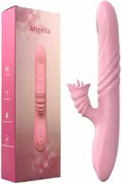 B Series Lyla B serijos Lyla Stūmoklinis vibratorius su sex masažuoklis 20 režimų 23cm