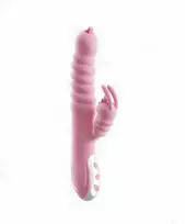 B Series Lyla B serijos Lyla Rabbit Vibrator 2in1 stiprus G taško makšties orgazmas