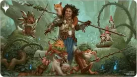 „Ultra-Pro Ultra Pro“: „Magic the Gathering“ – „Wilds of Eldraine“ – „Playmat“ – „Ellivere of the Wild Court“