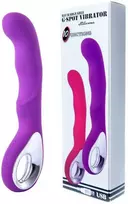 B Series Magic Vibrator G-spot 10 functions USB Violetinė