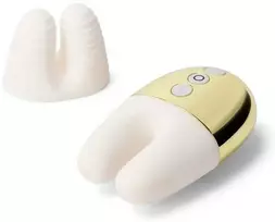 LE WAND DOUBLE VIBE Baltas AUKSO