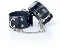 Fetish B Series Fetish B serijos odiniai antrankiai su reguliuojamomis bdsm sekso grandinėmis