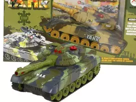 Nuotoliniu būdu valdomas tankas Lean Toys, 26x10x9 cm