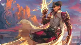 „Ultra-Pro Ultra Pro“: „Magic the Gathering“ – „Thunder Junction“ nusikaltėliai – „Playmat“ – „Kellan, the Kid“