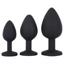 Me You Us Rinkinys 3 analiniai kamščiai sex plug dekoratyvinis kištukas