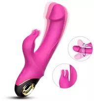 B Series Joy B serijos Joy Rabbit Vibrator su klitorio masažuoklis 22cm 9 režimu