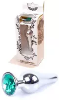 B Series Heavyfun Plug-Jewellery Sidabrinis BUTT PLUG- Žalias