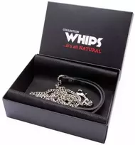 Whips Collections Natūralios odos pavadėlio grandinėlė 120cm bdsm sex