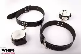 Whips Collections Antrankiai - Moterims šlaunų antrankiai balta