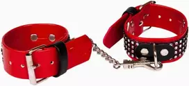 Whips Collections Antrankiai moterims raudona bondage dominante BDSM