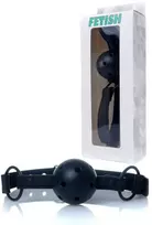 Fetish B Series Fetish B serijos rutulinis kamštelis su skylutėmis kvėpuoti bdsm vergiją