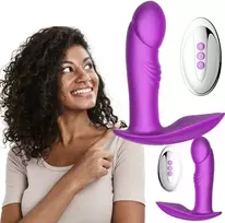 B Series Fox B serijos Fox Panty vibratorius, šildomas g taškas, USB pulsacija