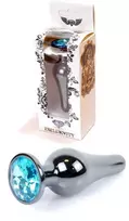 B Series Heavyfun Plug-Jewellery Tamsus Sidabrinis BUTT PLUG- Šviesus Mėlyna