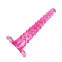 Power Escorts Analinio gręžimo kištukas prisukamas dildo zondas 16cm