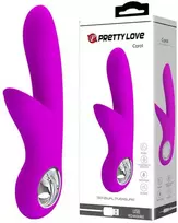 Pretty Love Vibrator daugiafunkcinis su klitorio masažuoklis 19c