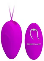 Pretty Love Stimuliuojantis kiaušinį su pultu Kegel pratimai seksas