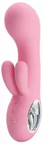 Vibratorius „Pretty Love“, skirtas g taškui ir klitoriui, USB, 7 režimai, 15 cm