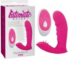 CHISA Intimate Melody Strapless Strap-on Rožinė
